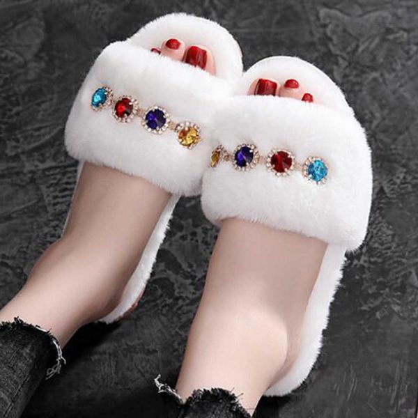 winter shoes for women fashion gem casual cotton slippers outside non-slip plush platform slippers shoe xx487 210625, Black
winter shoes for women fashion gem casual cotton slippers outside non-slip plush platform slippers shoe xx487 210625, Black