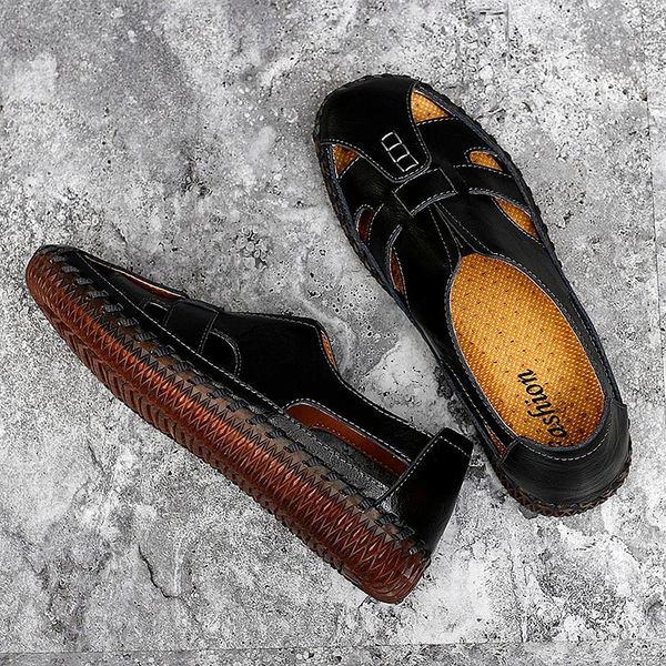 sandals sandalsslippers flops men hombre summer man mens outdoor male couple sports beach sandalias sport playa mujer wear, Black