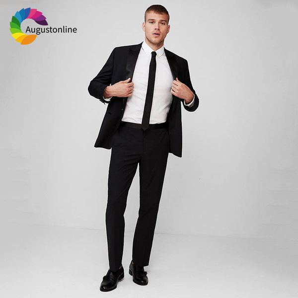 men's suits & blazers custom made black men suit wedding blazer slim fit groom tuxedo jacket pants 2piece satin peaked lapel costu, White;black
men's suits & blazers custom made black men suit wedding blazer slim fit groom tuxedo jacket pants 2piece satin peaked lapel costu, White;black