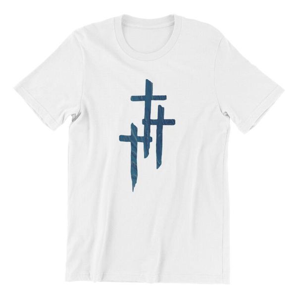men's t-shirt three crosses manga anime clothes plus size clothing 92030 t-shirts, White;black
men's t-shirt three crosses manga anime clothes plus size clothing 92030 t-shirts, White;black