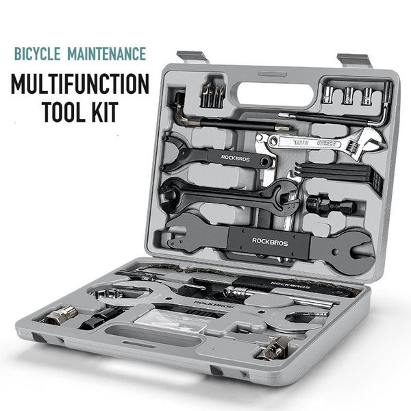 tools 44 in 1 tool kit - bicycle repair box compatible mountain/road bike home garage maintenance set with storage case
tools 44 in 1 tool kit - bicycle repair box compatible mountain/road bike home garage maintenance set with storage case
