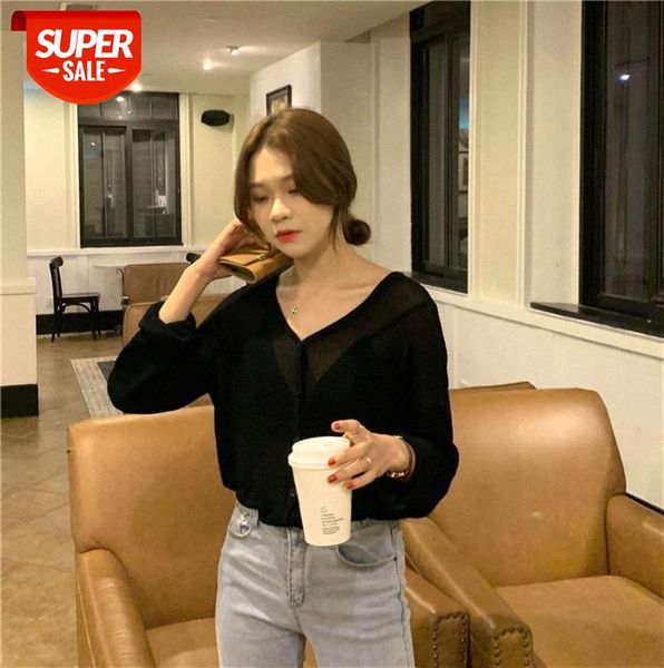 insv-neck knitted cardigan sunscreen western style long sleeves for leisure #6z0n, Black;gray
insv-neck knitted cardigan sunscreen western style long sleeves for leisure #6z0n, Black;gray