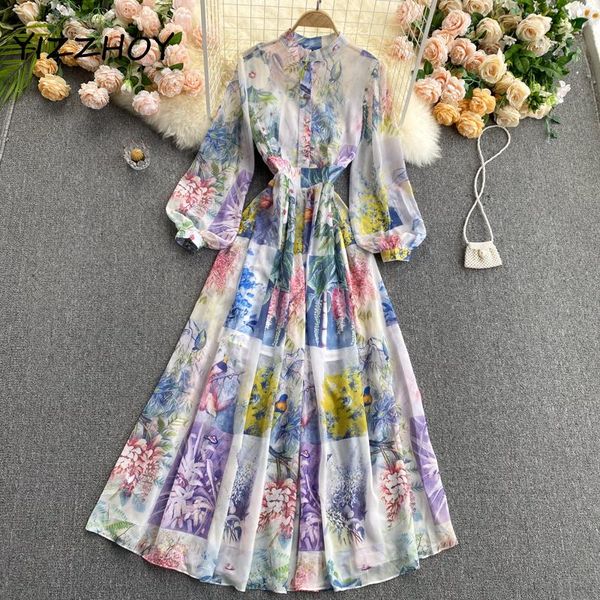 casual dresses yizzhoy spring autumn vacation long dress design fashion print maxi women korean o neck puff sleeve a-line, Black;gray
casual dresses yizzhoy spring autumn vacation long dress design fashion print maxi women korean o neck puff sleeve a-line, Black;gray