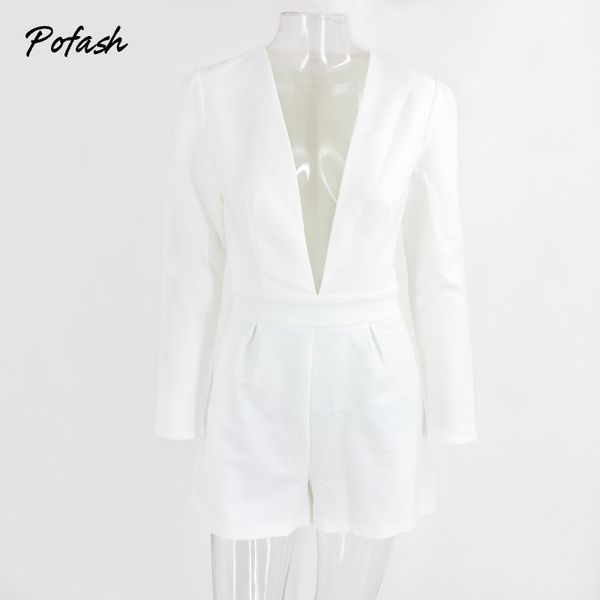 2011Pofash Solid Deep V Neck Playsuits Women Sexy Long Sleeves Night Club Party Romper Female Slim Autumn Jumpsuits 2021 Vestidos, Black
2011Pofash Solid Deep V Neck Playsuits Women Sexy Long Sleeves Night Club Party Romper Female Slim Autumn Jumpsuits 2021 Vestidos, Black