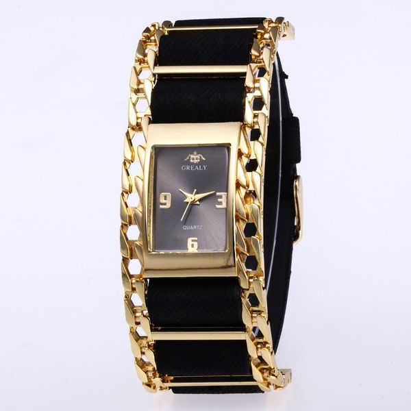 wristwatches brand fashion leather watches for women black rectangular casual relogio creative steel chain lady female clock, Slivery;brown
wristwatches brand fashion leather watches for women black rectangular casual relogio creative steel chain lady female clock, Slivery;brown