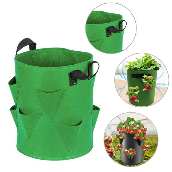 planters & pots 3d seedling bag strawberry planting vegetable multi-port container plant growth pot multi-layer stacking cultivation
planters & pots 3d seedling bag strawberry planting vegetable multi-port container plant growth pot multi-layer stacking cultivation
