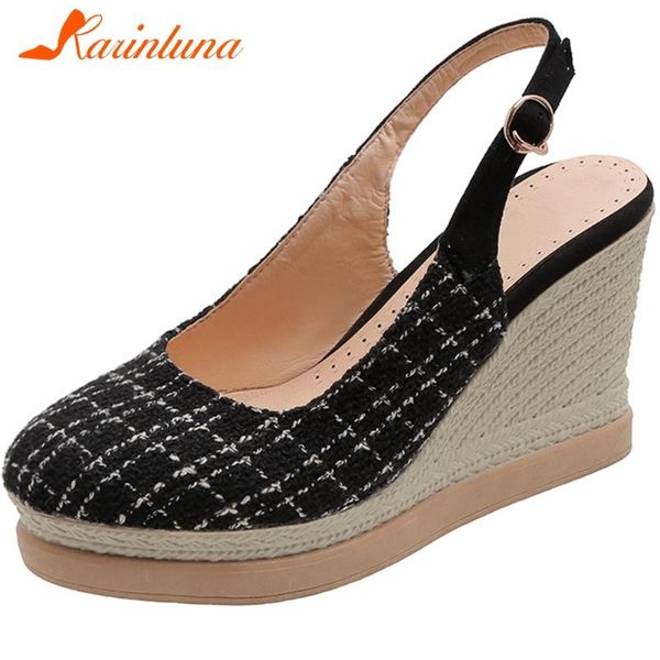 big size 33-44 lady casual party sandals fashion mixed colors summer women wedges high heel shoes woman, Black
big size 33-44 lady casual party sandals fashion mixed colors summer women wedges high heel shoes woman, Black