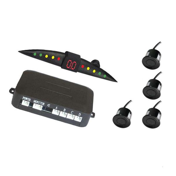 car rear view cameras& parking sensors 4 led display sensor reverse backup buzzer radar alarm system sound black x y 60 degrees pz301
car rear view cameras& parking sensors 4 led display sensor reverse backup buzzer radar alarm system sound black x y 60 degrees pz301