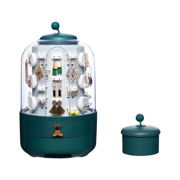 fashion leisure jewelry storage box earrings necklace display stand large capacity household boxes & bins
fashion leisure jewelry storage box earrings necklace display stand large capacity household boxes & bins