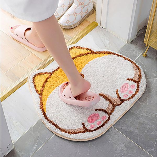 carpets cartoon household toilet floor mat home decoration bathroom living room non-slip dog door tapis de bain felpudo
carpets cartoon household toilet floor mat home decoration bathroom living room non-slip dog door tapis de bain felpudo