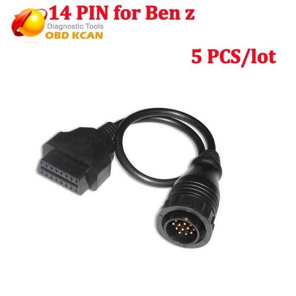 car diagnostic cables 14 pin obdii adaptor dlc connector for mb vehicle ben z 14pin sprinter to obd2 16pin @6 tools
car diagnostic cables 14 pin obdii adaptor dlc connector for mb vehicle ben z 14pin sprinter to obd2 16pin @6 tools