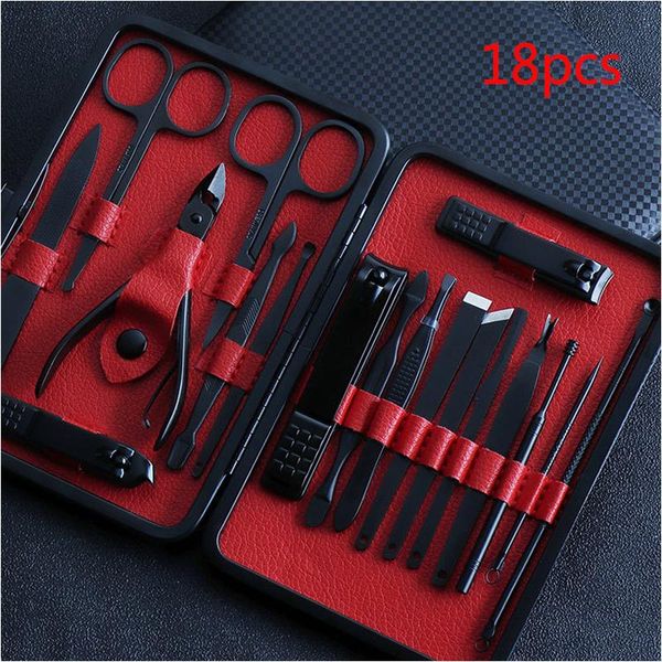 7-18 pcs professional nail cutter pedicure scissors set stainless steel manicure portable clipper tool art kits
7-18 pcs professional nail cutter pedicure scissors set stainless steel manicure portable clipper tool art kits