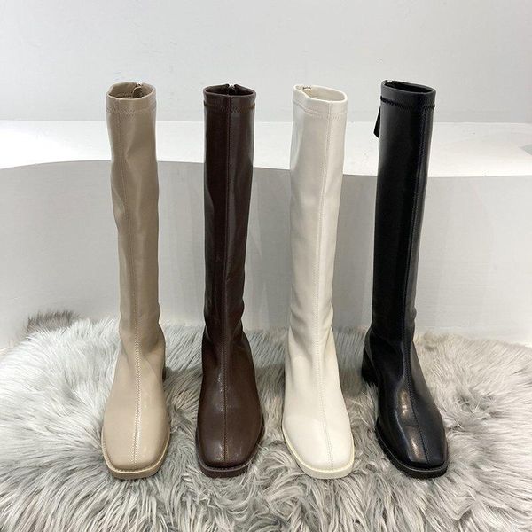 boots woman shoes high heels over the knee women khaki brown black autumn winter long square heel soft
boots woman shoes high heels over the knee women khaki brown black autumn winter long square heel soft