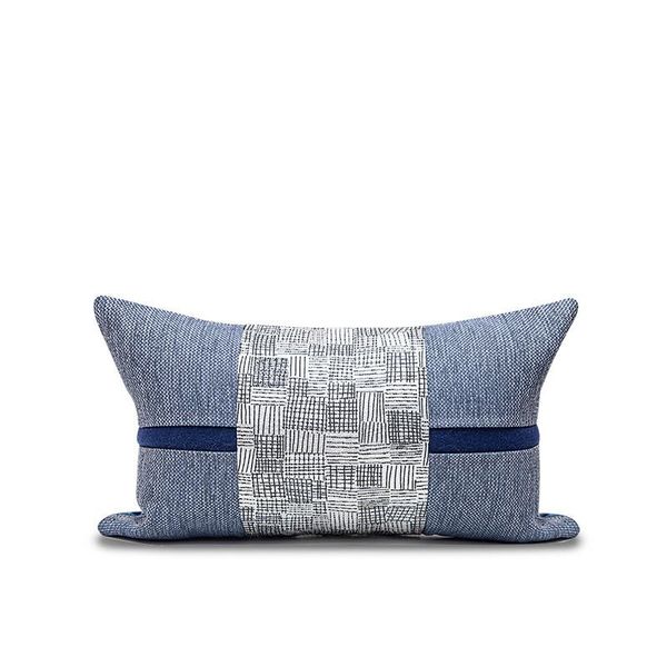 cushion/decorative pillow light luxury ins cushion cover 30x50cm blue and white coarse texture cotton lnen splicing waist modern home decora
cushion/decorative pillow light luxury ins cushion cover 30x50cm blue and white coarse texture cotton lnen splicing waist modern home decora