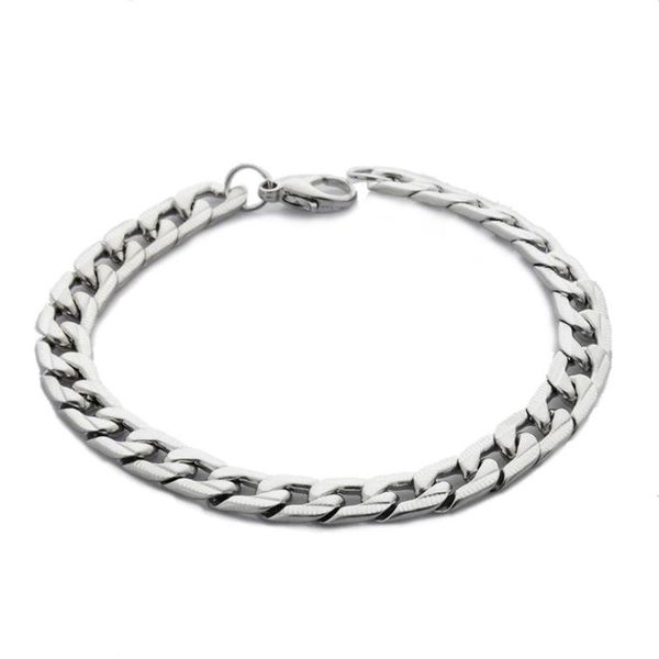 charm bracelets men stainless steel bracelet 9mm width curb chain link fashion jewelry w89d, Golden;silver
charm bracelets men stainless steel bracelet 9mm width curb chain link fashion jewelry w89d, Golden;silver