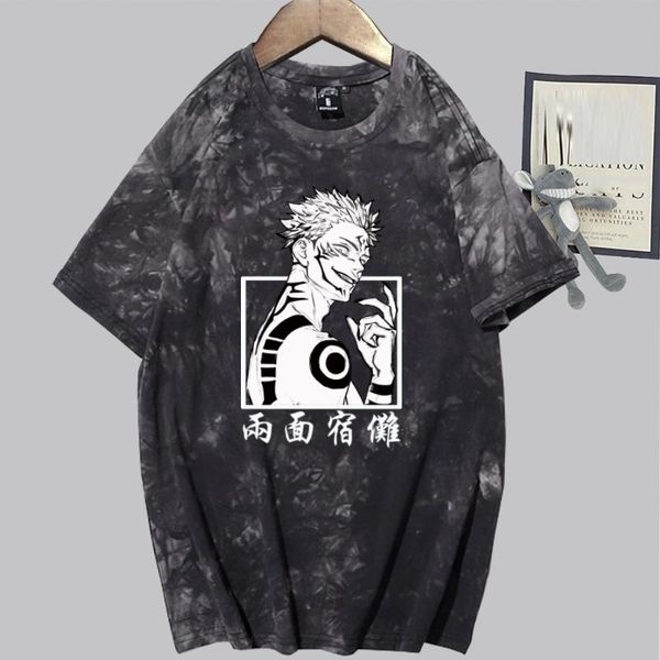 men's t-shirts anime jujutsu kaisen short sleeve round neck tie dye summer t-shirt, White;black
men's t-shirts anime jujutsu kaisen short sleeve round neck tie dye summer t-shirt, White;black