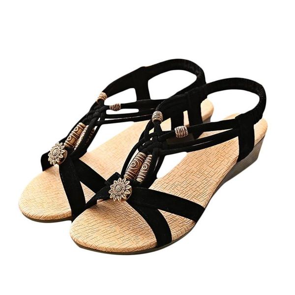 vogue women casual peep-toe flat buckle shoes roman summer sandals sandales 280-315g, Black
vogue women casual peep-toe flat buckle shoes roman summer sandals sandales 280-315g, Black