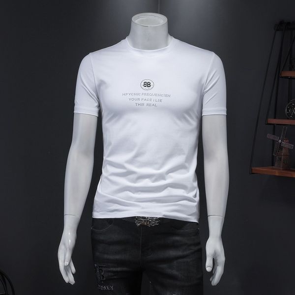 fashion t shirts run volume men's short sleeve jade silk drilling concave convex embossed 2021 summer brand half shirt, White;black
fashion t shirts run volume men's short sleeve jade silk drilling concave convex embossed 2021 summer brand half shirt, White;black