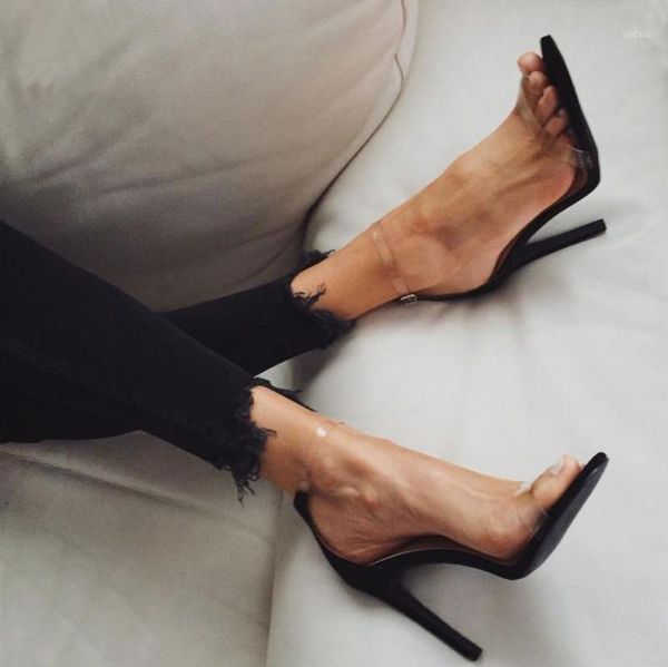 sandals transparent material shoes super high heel 2021 style heels simple1, Black
sandals transparent material shoes super high heel 2021 style heels simple1, Black