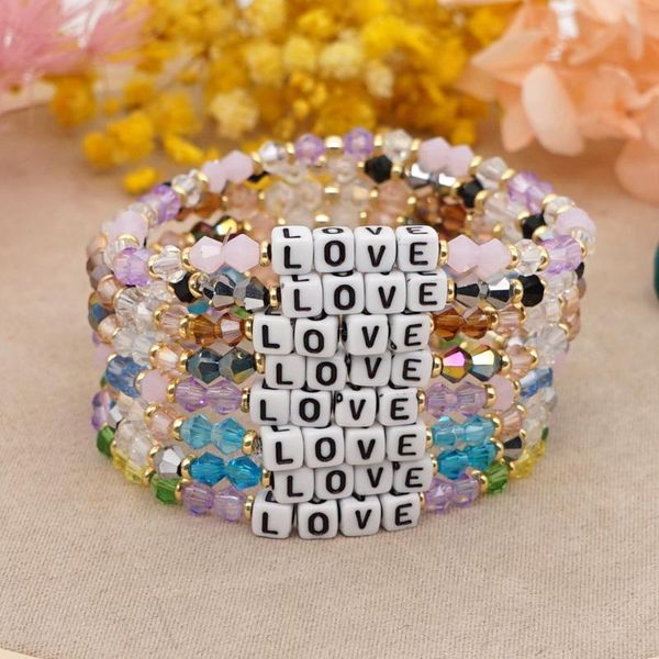 beaded, strands go2boho 2021 crystal beaded bracelet for women summer jewelry bling beads pulseras mujer love letter bracelets couples gift, Black
beaded, strands go2boho 2021 crystal beaded bracelet for women summer jewelry bling beads pulseras mujer love letter bracelets couples gift, Black