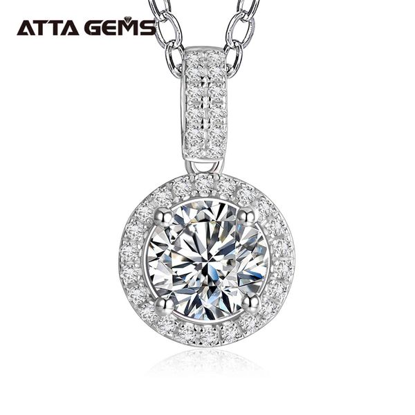 925 silver rhodium plating for women round 6.5mm 1ct lab diamond luxury moissanite gemstone pendant necklace for wedding
925 silver rhodium plating for women round 6.5mm 1ct lab diamond luxury moissanite gemstone pendant necklace for wedding