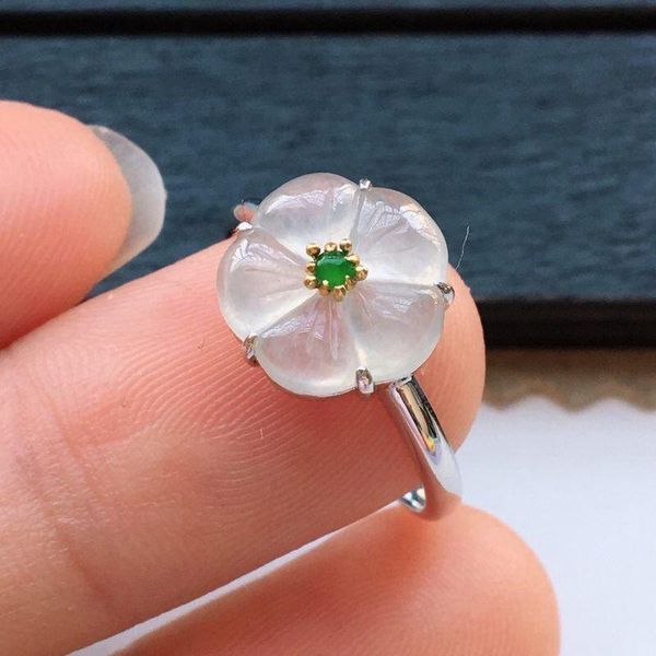 cluster rings original chalcedony flowers hand-carved opening adjustable ring elegant high-end retro ladies silver jewelry, Golden;silver
cluster rings original chalcedony flowers hand-carved opening adjustable ring elegant high-end retro ladies silver jewelry, Golden;silver