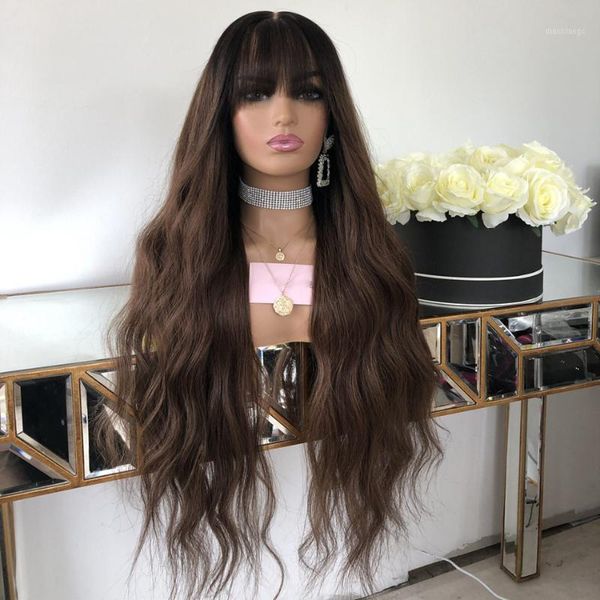 brazilian human hair 13x6 lace front wigs with bangs body wave remy for women 150density fringe1, Black;brown
brazilian human hair 13x6 lace front wigs with bangs body wave remy for women 150density fringe1, Black;brown