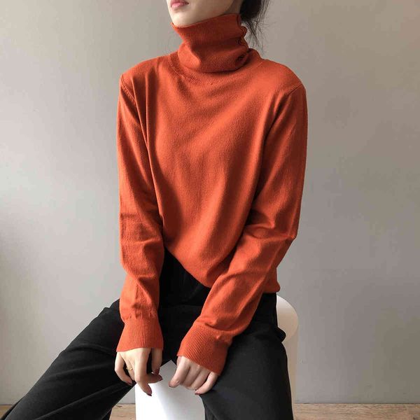 fall winter causal version of the high neck solid color base knitted women turtleneck inner long sleeved sweater 210520, White;black
fall winter causal version of the high neck solid color base knitted women turtleneck inner long sleeved sweater 210520, White;black