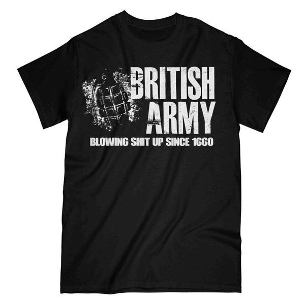 men's t-shirts british army blowing s**t up since 1660 printed t-shirt, White;black
men's t-shirts british army blowing s**t up since 1660 printed t-shirt, White;black