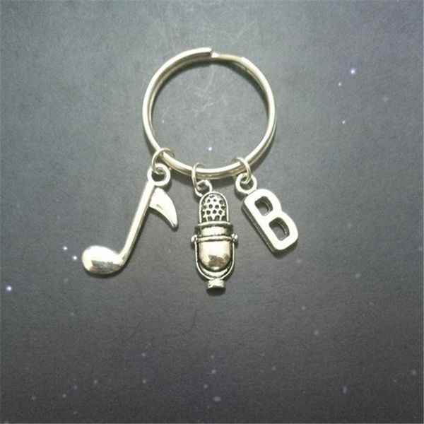 keychains microphone keychain diy keyring gift for music lovers men women fashion with initial, Silver
keychains microphone keychain diy keyring gift for music lovers men women fashion with initial, Silver