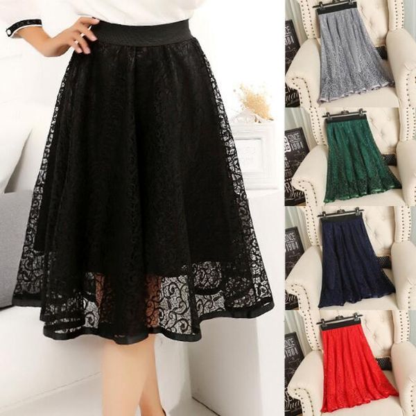 skirts 2021 vintage summer midi womens elastic high waist tulle lace skirt long pleated a-line women, Black
skirts 2021 vintage summer midi womens elastic high waist tulle lace skirt long pleated a-line women, Black
