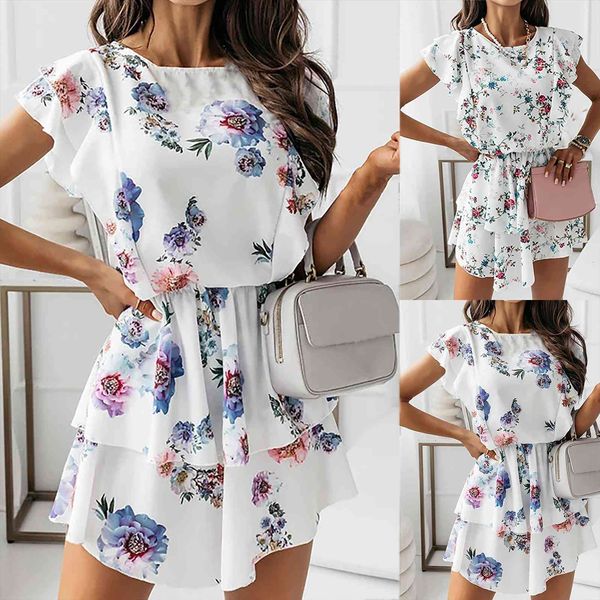 casual floral summer fashion women dresses printing sleeveless double layer ruffle loose vestido de mujer, Black;gray
casual floral summer fashion women dresses printing sleeveless double layer ruffle loose vestido de mujer, Black;gray