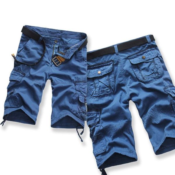 men's shorts 2021 men cargo summer military bermuda masculina loose multi-pocket male solid cropped trousers plus size(no belt), White;black
men's shorts 2021 men cargo summer military bermuda masculina loose multi-pocket male solid cropped trousers plus size(no belt), White;black