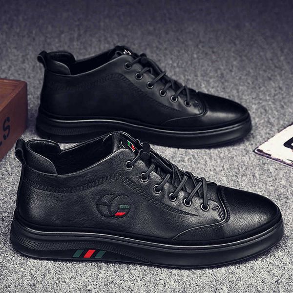 autumn and winter men's sho black high leather board korean version trend versatile casual
autumn and winter men's sho black high leather board korean version trend versatile casual