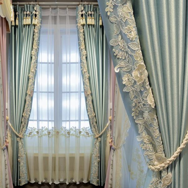 curtain & drapes european style chenille blackout embroidered for living room bedroom
curtain & drapes european style chenille blackout embroidered for living room bedroom