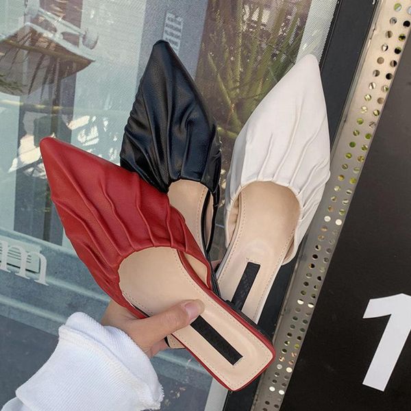 slippers baielhou women mules sandal 2021 spring fashion brand plested slip on pointed toe slipper flat casual shallow slides zapatos muj, Black
slippers baielhou women mules sandal 2021 spring fashion brand plested slip on pointed toe slipper flat casual shallow slides zapatos muj, Black
