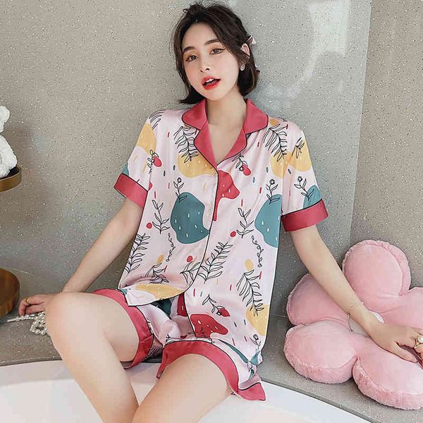 home the furnishing dress of style ice snow silk short sleeved cardigan suit, tiktok live broadcast, red line, big code,, Black;red
home the furnishing dress of style ice snow silk short sleeved cardigan suit, tiktok live broadcast, red line, big code,, Black;red