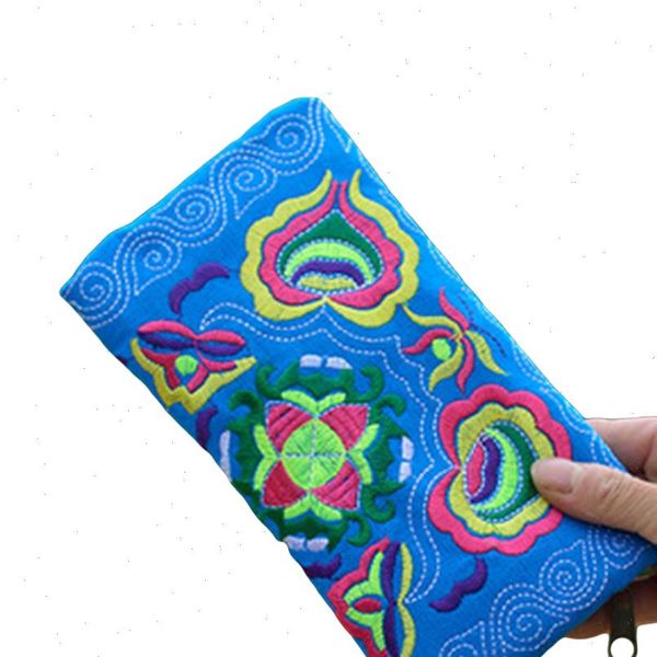 women ethnic handmade embroidered wristlet clutch bag zipper purse long wallet, Red;black
women ethnic handmade embroidered wristlet clutch bag zipper purse long wallet, Red;black