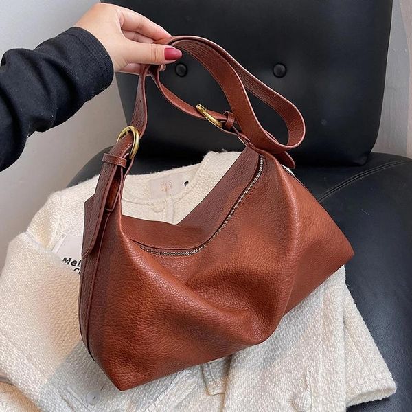 evening bags women hobos shoulder crossbody bag 2021 winter simple designer female purses and handbags solid color pu leather axillary
evening bags women hobos shoulder crossbody bag 2021 winter simple designer female purses and handbags solid color pu leather axillary