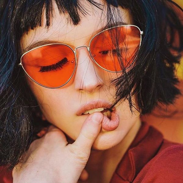 metal sunglasses women cat eye brand design mirror rose gold vintage cateye fashion sun glasses lady eyewear, White;black
metal sunglasses women cat eye brand design mirror rose gold vintage cateye fashion sun glasses lady eyewear, White;black