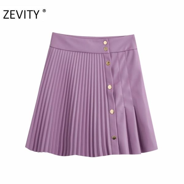 zevity women sweet single breasted pleated patchwork mini skirt faldas mujer female casual brand chic pu leather skirts qun690 210419, Black
zevity women sweet single breasted pleated patchwork mini skirt faldas mujer female casual brand chic pu leather skirts qun690 210419, Black