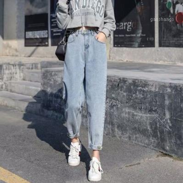 women's jeans light blue high waist hong kong style female harlan cropped pants autumn 2021 dad loose retro1
women's jeans light blue high waist hong kong style female harlan cropped pants autumn 2021 dad loose retro1