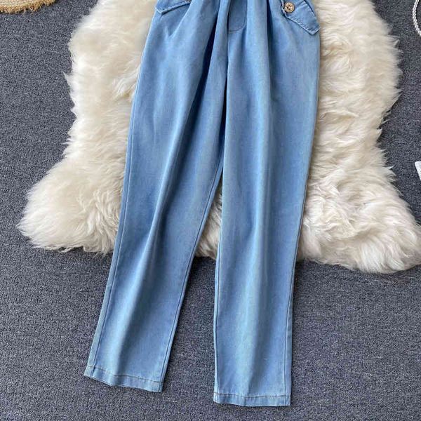 summer denim jumpsuit vintage short sleeves v-neck elastic waist straight jeans casual overalls club outfits for women, Black;white
summer denim jumpsuit vintage short sleeves v-neck elastic waist straight jeans casual overalls club outfits for women, Black;white