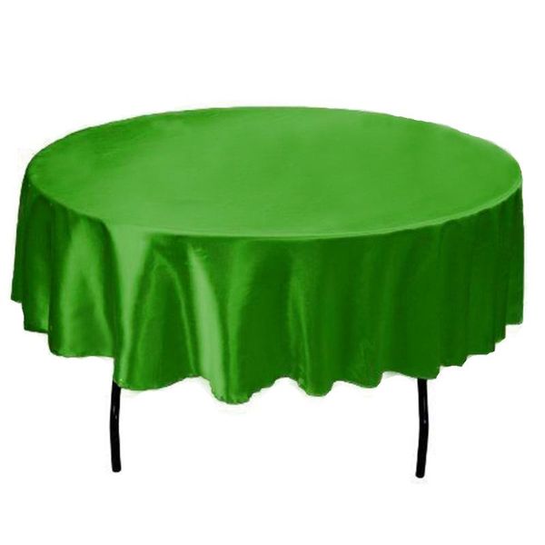 145cm round handmade satin table cloth covers tablecloth for home wedding tables restaurant party christmas decoration green 50
145cm round handmade satin table cloth covers tablecloth for home wedding tables restaurant party christmas decoration green 50