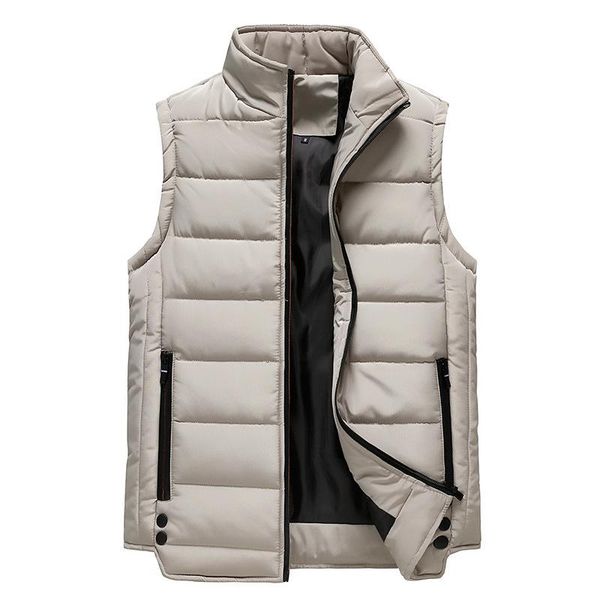 men's vests coat thickened down cotton waistcoat warm vest in autumn and winter large sleeveless korean fashion, Black;white
men's vests coat thickened down cotton waistcoat warm vest in autumn and winter large sleeveless korean fashion, Black;white