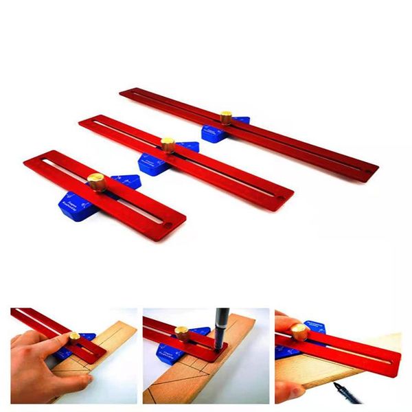 professional hand tool sets woodworking 45/90 degree scribe ruler hole aluminum alloy t-marking measuring diy tools
professional hand tool sets woodworking 45/90 degree scribe ruler hole aluminum alloy t-marking measuring diy tools