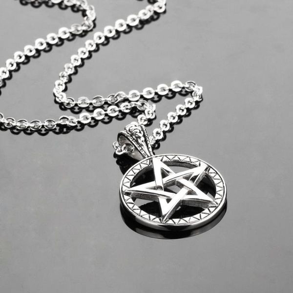 pendant necklaces fashion pentagram stainless steel punk star necklace hip hop acero inoxidable joyeria chain male jewelry envio gratis, Silver
pendant necklaces fashion pentagram stainless steel punk star necklace hip hop acero inoxidable joyeria chain male jewelry envio gratis, Silver