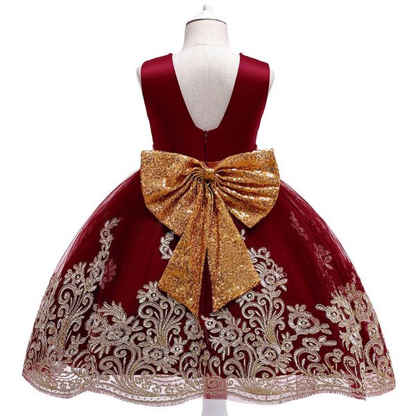 girls dresses princess wear kids clothes children child clothing birthday embroidered sequin bow party formal pageant dress b7257, Red;yellow
girls dresses princess wear kids clothes children child clothing birthday embroidered sequin bow party formal pageant dress b7257, Red;yellow