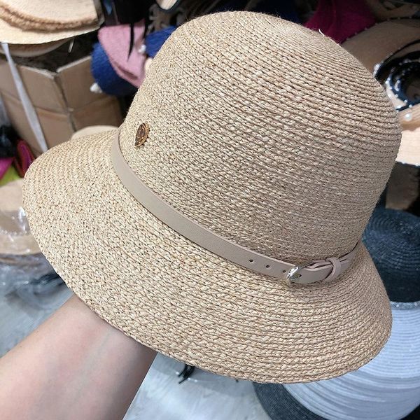 wide brim hats 202106-2509228 summer gentle style handmade raffia grass belt street lady sun cap women leisure hat, Blue;gray
wide brim hats 202106-2509228 summer gentle style handmade raffia grass belt street lady sun cap women leisure hat, Blue;gray