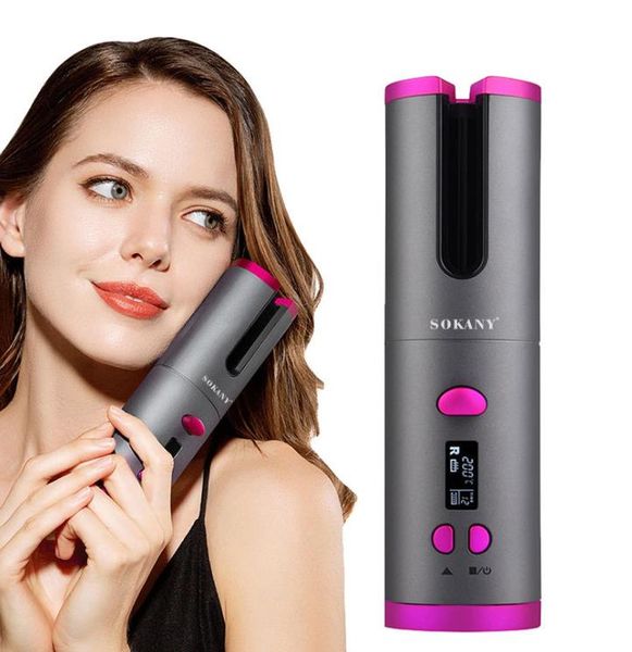 professional automatic hair curler wireless temperature display curling iron wand roller usb charging auto curlers styler tools
professional automatic hair curler wireless temperature display curling iron wand roller usb charging auto curlers styler tools